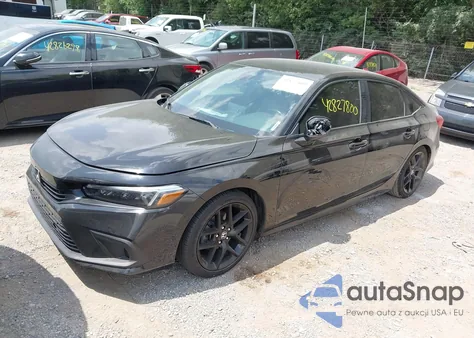 2022 Honda Civic Sport z USA, uszkodzony, nr VIN 2HGFE2F50NH570028